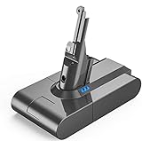 DTK Akku Ersatzakku Für Dyson V8 Staubsauger SV10 V8 Absolute V8 Animal V8 Fluffy V8 Motorhead V8 Slim Fluffy V8 Total Clean V8 Extra V8 Absolute V8 Cord-Free Handheld Vacuum Cleaner 3000mAh 21.6V