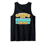 Genies sind 1982 geboren Röhmische Zahl Jahr Geburtsjahr Tank Top