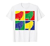 Pop Art Meerestier Küsten Tierliebhaber Walross T-S