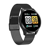 XQPK Smart Armband Fitness Tracker Bluetooth Uhr Armband Q9 für Android und iOS (F)