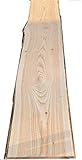 Bonanza Zaun Lärche Bohle 16,48€/m Baumscheibe unbesäumt Massivholz Zaunbretter (einseitig geschliffen, 100cm)