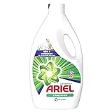 Ariel Waschmittel Flüssig, Flüssigwaschmittel, 50 Waschladungen, Universal Strahlend Rein (2.75 L)