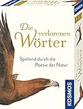 Kosmos 682132 Die verlorenen Wörter, Spielend durch die Poesie der Natur, Spiel Buch, unterhaltsames Gesellschaftsspiel, ab 10 Jahre Yellow