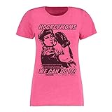 Scallywag® Eishockey T-Shirt Frauen HOCKEYMOMS I Größen XS - XXL I A BRAYCE® Collaboration (Eishockey für Frauen) (XL)