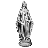 gartendekoparadies.de Massive Steinfigur kleine Statue Figur heilige Madonna Maria Mutter Gottes aus Steinguss,