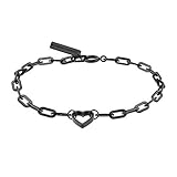Liebeskind Berlin Damen-Handketten Edelstahl (schwarz) LJ-0343-B-V, 20