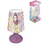 HOVUK® Disney Prinzessinnen-Lampe für Kinder, Disney Prinzessin, Schreibtischlampe für Kinderzimmer, Dekoration, Kindernachttischlampe, 18