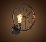 SEESEE.U Wandleuchte, Industrie-Design, Vintage, Halterung aus Metall, kreativ, Wandleuchte, Wandleuchte, Wandleuchte, Antik-Optik, Innenbereich, Retro-Beleuchtung