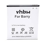 vhbw Li-Ion Akku 2000mAh (3.7V) kompatibel mit Handy Telefon Smartphone Wiko Rainbow Lite, Stairway, Bloom, Barry Ersatz für BTY26182, BTY26182MOBISTEL/STD