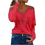 Sommer Damen T-Shirt Rundhals Kurzarm Basic Tops Briefdruck Kurzarm O-Ausschnitt Lose T-Shirt Bluse Top