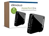 devolo WLAN Access Point, Access Point One -bis zu 1.733 Mbit/s, WLAN ac, 1x Highspeed Gigabit LAN Anschluss, 4x Ethernet Ports, 4fach Switch, schw