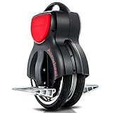 Airwheel Q1 Mini-Elektro-Einrad mit Doppelrad für Erwachsene und Kinder (schwarz)