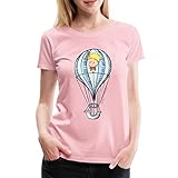 Spreadshirt Der kleine Prinz Heißluftballon Frauen Premium T-Shirt, XL, H