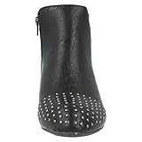 Spot On Damen Ankle Boots mit Nieten (37 EU) (Schwarz)