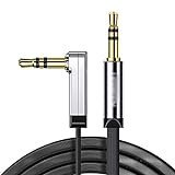SFF Verlängerung 3, 5 mm rechtwinklig männlich an männlich 3, 5 mm Stereo Audio Cable aux Kabel für kopfhörer Auto Home stereos Speaker Tablet Telefon Verlängerungskabel (Größe : 3m)