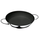 WMF Ceradur Profi Servier-/ Bratpfanne Induktion beschichtet 24 cm, Cromargan Edelstahl, Keramikbeschichtung, Edelstahlfgriff, back