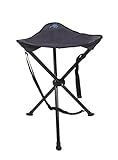 bo-camp Camping 3-Bein Hocker Deluxe mit 55 cm Sitzhö