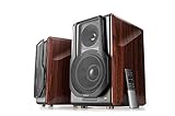 Edifier S3000Pro Audiophile Aktivlautsprecher mit Bluetooth 5.0, aptX Technologie, USB-Audio, Planarmembranhochtöner und 6,5-Zoll-Tieftöner,