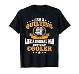 Herren Lustiges Quilting-Quilter-Design für Herren T-S