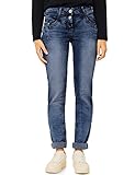 Cecil Damen 374822 Jeans, Light Blue Used wash, W32/L32