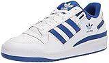 adidas Originals Women's Forum Low Sneaker, White/Team Royal Blue/White, 8