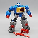 LoveKunYu Transformbares Spielzeug MF-49B.Soundwave(blau) mit Magnetband-Variablen-Rhino-Modell-Action-Figur KO.Ausführung JIGFLY