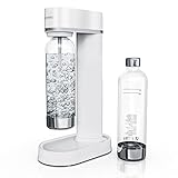 Arendo - Wassersprudler 850 ml – inkl. 2 850 ml Wasserflaschen - Carbonator - BPA-frei – fein dosierbar – kompatibel mit 60 l CO2 Zy