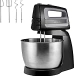 Stand Mixer, 8.45 QT Bowl 660W Food Mixer, Multi Functional Kitchen Electric Mixer With Dough Hook, Whisk, Beater, Egg White Sep