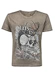 Stockerpoint Herren Bruno T-Shirt, Stein, L