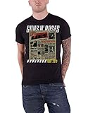 Guns N Roses Lies Track List 30 Years 1988-2018 T-Shirt Official M