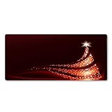 Dhsbd Mauspad Super Large Size Qualität Naturkautschuk Material Wasserdicht Anti-Fray Nähte Schreibtisch Gaming Desk Mats Für Pc, Büro ， Tastatur Mats Tree 600X300X2