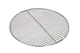 Grillrost Ø 47 cm aus Edelstahl rostfrei und elektropoliert 4mm / 10 mm Stababstand für Grill rund, Kugelgrill, Feuerschalen Grillschalen Rundg