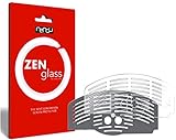 ZenGlass Flexible Glas-Folie kompatibel mit DeLonghi Magnifica Esam 3000.B EX1 Tropfblech Panzerfolie I Display-Schutzfolie 9H