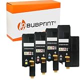 Bubprint Kompatibel Toner als Ersatz für Epson C13S050614 C13S050613 C13S050612 C13S050611 für Aculaser C1700 C1750N C1750W CX17 CX17NF CX17WF BK / C / M / Y 4er-Pack