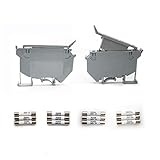 Her Kindness 2 Stück Sicherung Halter,DIN Schiene Montieren Sicherung Halter Basis Anzug 24V DC Stecker Schmelzsicherungen,mit 12 Sicherung