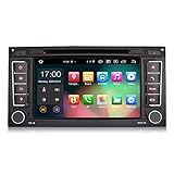 ERISIN Android 10 Autoradio für VW Touareg T5 Multivan Unterstützung GPS Navi Carplay Android Auto DSP Bluetooth WiFi DAB+ TPMS 8