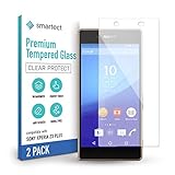 smartect Schutzglas kompatibel mit Sony Xperia Z3 Plus [2 Stück] - Tempered Glass mit 9H Härte - Blasenfreie Schutzfolie - Anti-Kratzer Display