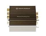 Oehlbach Phono PreAmp Pro - Phono-Vorverstärker - für Plattenspieler mit MM- oder MC-Tonabnehmer, kompakt & leistungsstark - metallic b