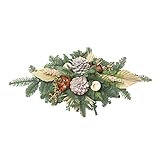 XL Grabgesteck Grabschmuck Grabaufleger Tischgesteck Tischdeko Grab Urnengrab Friedhof Totensonntag Allerheiligen wetterfest Tannengrün frische Tanne 604 (grün - Natur)