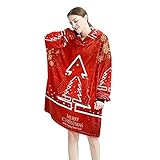 Christmas FatherBlanket Hoodie Soft Hooded Sweatshirt für Damen und Herren Sweatshirt Einheitsgröße, Farbe-2, O