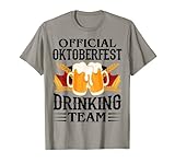 Offizielles Oktoberfest Trinkteam Bier Deutsch Lustig T-S