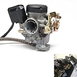 PD18 PD 18 mm Vergaservergaser für 49cc 50CC GY6 Scooter Moped 4-Takt 139QMB 139QMA Chinese Scooter Moped TaoTao Scooter Jonway Baja Jmstar Lance NST Peace Banzer Barton Zipp Romet M