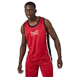 Everlast Herren X Ovie Soko Premium Basketball Trikot Top Rot L