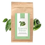 Graviola Blätter von TEESEIN - 200gr - naturbelassen, unbehandelt und direkt vom Landwirt - Stachelannone, Soursop, Guanabana oder Guyabano B