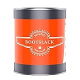 BEKATEQ BE-400 Premium Bootslack farblos seidenmatt, 1 Liter I Klarlack für Holz, Schiffe, Möbel I hochbelastbarer & wetterbeständiger Parkettlack, Treppenlack, Yachtlack I für innen & auß