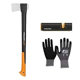 Fiskars Spaltaxt X21-L inkl. Messerschärfer XSharp und Arb
