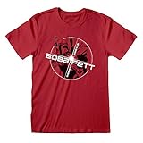 Star Wars Der Star Wars - T-Shirt Boba Fett II Unisex, Rot XXL