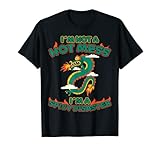 Not a Hot Mess I Am A Spicy Disaster Peperoni Chili Drachen T-S