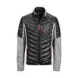 Audi collection 313180150 Audi Sport Hybridjacke, Herren, Schwarz/Grau, M