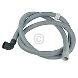 DL-pro Ablaufschlauch 2,25m 30/22mmØ für AEG Electrolux Juno für Geschirrspüler Spülmaschine Geschirrspülmaschine Abwasserschlauch Schlauch Winkel/gerade für 14000357101/9 140003571019 14000357101